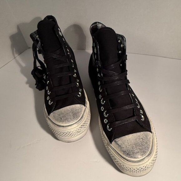 Converse Chuck Taylor All Star Lift Hi Platform Punk-Grunge-  Womens Size 10 - Picture 2 of 13